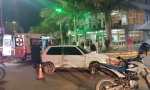 UN HERIDO TRAS EL CHOQUE DE UN AUTO Y UNA MOTO EN ITATÍ