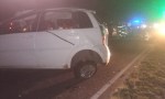 CINCO HERIDOS EN DESPISTE Y VUELCO DE UN AUTOMÓVIL EN LA RP 43