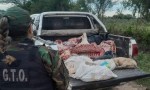 DOS DETENIDOS POR TRANSPORTE DE CARNE ILEGAL Y ARMA DE FUEGO