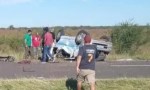 MURIÓ UNA MUJER TRAS EL VUELCO DE UN VEHÍCULO SOBRE LA RN14