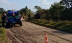DESPISTE Y VUELCO DE UN AUTOMÓVIL SOBRE LA RUTA PROVINCIAL N°13