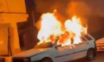 INCENDIARON UN AUTO EN EL BARRIO LAGUNA SECA DE CORRIENTES