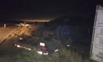 UN CAMIÓN DESPISTÓ Y VOLCÓ CERCA DE CURUZÚ CUATIÁ