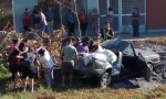HOMBRE HERIDO AL SER APLASTADO POR LA CARGA DE UN CAMIÓN