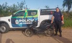 RECUPERAN EN SAN COSME MOTO ROBADA EN CORRIENTES