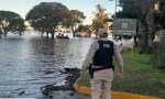 RESCATAN A UN HOMBRE QUE CAYÓ CON SU VEHÍCULO AL RÍO URUGUAY