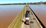 FINALIZARON LOS TRABAJOS DE MANTENIMIENTO DEL PUENTE PASO DE LOS LIBRES-URUGUAYANA