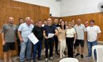 Abella se reunió con la nueva comisión directiva de la sociedad de fomento Dallera–Romano