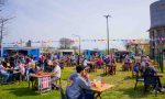 Cientos de familias celebraron la llegada de la primavera en la Costanera