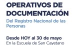 Esta semana habrá un operativo de RENAPER para tramitar el DNI en San Cayetano