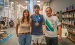Abella felicitó al remero Ignacio Bazán, flamante Campeón Sudamericano