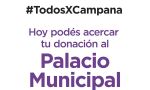 Si querés colaborar con los inundados podes hacerlo en el Palacio Municipal