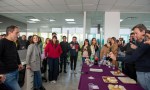 Abella presentó la ampliación del Edificio BMC durante el agasajo al periodismo local