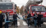 En el Día del Bombero Voluntario se presentaron los dos nuevos móviles del Cuartel 37 de Campana