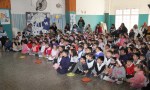 Alumnos de las escuelas primarias de la ciudad recibieron mochilas y útiles escolares