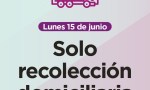 El lunes feriado habrá recolección domiciliaria de residuos
