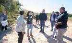 Soledad Alonso recorrió El Morejón y escuchó los reclamos de la comunidad educativa y vecinos 