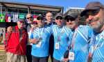 Los chicos de remo del Campana Boat Club en el sudamericano Remo Master
