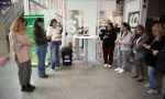 Santa Florentina visita la Biblioteca Municipal