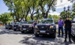 Abella presentó cuatro nuevos móviles para la Patrulla Urbana 