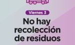 El Viernes Santo no habrá recolección de residuos domiciliarios