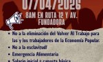 Corte de ruta y asamblea convocados para este 7 de abril