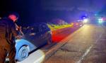  ¿Un objeto fantasma? Choque en cadena entre tres autos sobre la Ruta 12 en Hipólito Yrigoyen