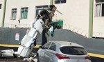 Tragedia aérea en Brasil: una avioneta se estrelló contra un edificio y dejó víctimas fatales