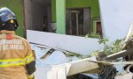 Impactante accidente aéreo en Brasil: una avioneta cayó sobre una vivienda y murió el piloto