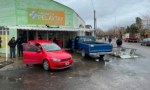 ​Brutal colisión en Caucete: dos vehículos terminaron dentro de una farmacia