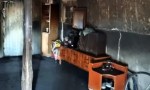 Fatal incendio en Santa Lucía: un hombre perdió la vida dentro de su casa