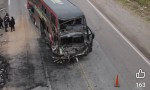 ​Accidente entre un colectivo y un camión cargado con carbón: investigan las causas del siniestro