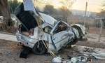 Impactante vuelco en Caucete: cinco ocupantes fueron auxiliados por personal de emergencia