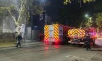 ​Se incendió un edificio en calle Santa Fe y desplegaron un operativo