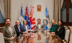 ​Orrego recibió a embajadores en la previa de la Expo San Juan Minera y fortaleció vínculos internacionales