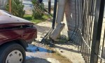 Un conductor chocó contra una vivienda y sospechan que estaba alcoholizado