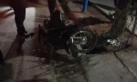Accidente en Villa Cremades Pocito: una mujer herida tras chocar en moto