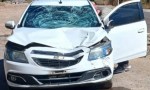 Una mujer resultó herida tras ser embestida por un auto en Calingasta