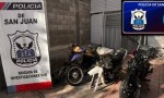 Secuestran tres motocicletas en un allanamiento en Rivadavia, una de ellas con denuncia de robo