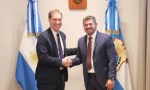 El gobernador Orrego saludó a Santilli tras su designación en la Jefatura de Gabinete