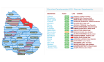 Datos preliminares de las elecciones departamentales en Uruguay