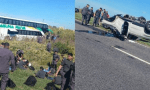 Trágico accidente en Rosario: al menos dos personas murieron en un choque entre un colectivo y una camioneta