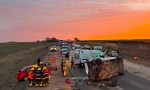 Tragedia en la Ruta Provincial 4: dos personas murieron tras un violento choque entre un automóvil y un utilitario