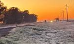Frío extremo en Córdoba: Altas Cumbres rozó los -9°C y el sur provincial amaneció cubierto de heladas