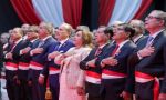 Presidenta Dina Boluarte participa en ceremonia de Acción de Gracias de iglesias evangélicas en Perú