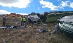 Vuelco de un camión genera demoras y tránsito controlado sobre la Ruta 237