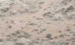 Misterio en la meseta neuquina: apareció una figura marcada en el suelo y nadie sabe cómo llegó allí