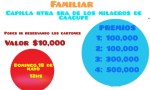 ¡Gran Bingo Familiar en la Capilla Ntra. Sra. de los Milagros de Caacupé!