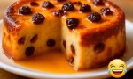 BUDÍN DE PAN CON PASAS