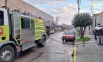 Incendio en Cerrito al 900: Bomberos controlaron las llamas y evacuaron a una menor sin heridas